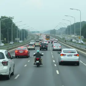 tráfego na rodovia Mogi-Bertioga