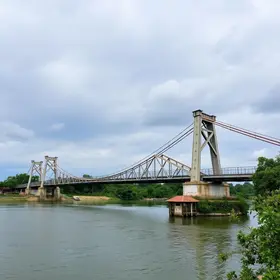 passarela metálica