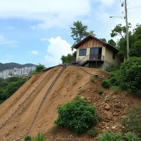 deslizamento de terra