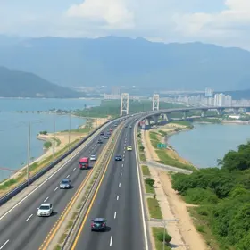 execução do contrato da Rodovia Rio-Santos