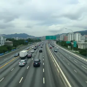 tráfego na rodovia Rio-Santos