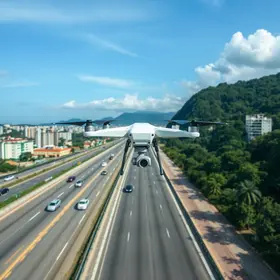 fiscalização com drone