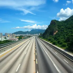 rachaduras rodovia rio-santos